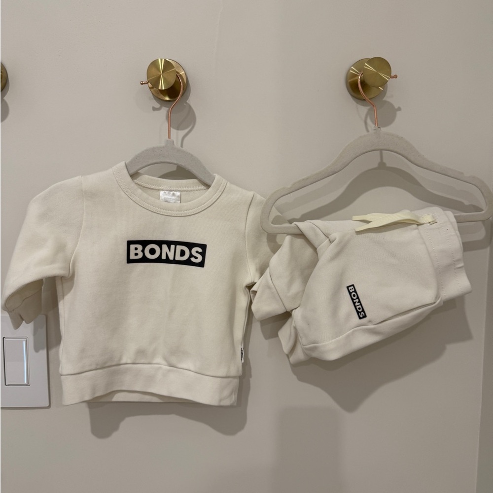 Bonds Ivory Baby Outfit Set